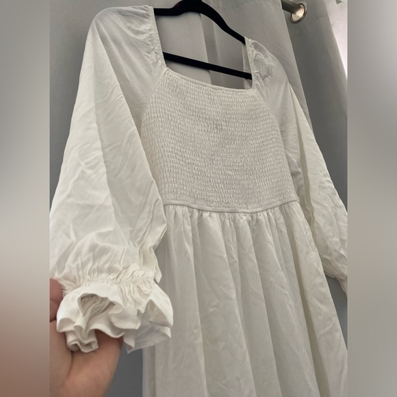 Lace trim maxi dress - Picture 4 of 10